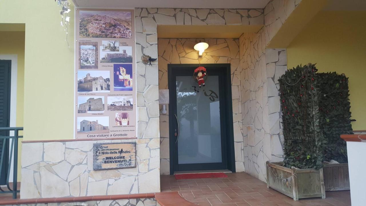 Il Nido Delle Rondini Bed and Breakfast Grottole Eksteriør billede